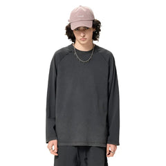 Dirty Washed Long-Sleeved T-Shirt