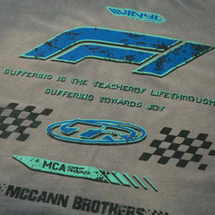 Vintage Grunge Racing Long Sleeve T-Shirt