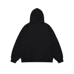 Chilling Dudes Winter Portrait Print Hoodie