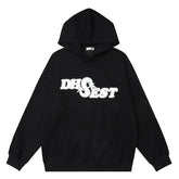 "S" Shape Plastisol Hoodie