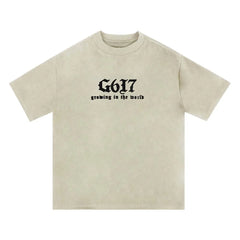 Vintage Washed Suede T Shirt