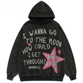 I wanna go to the Moon Hoodie