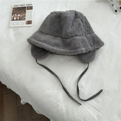 Gothic Bucket Hat With Ear Protection