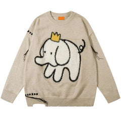 Elephant King Kintted Sweater