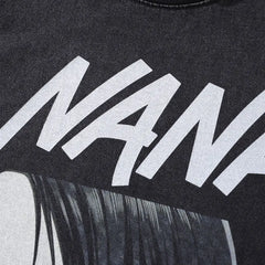 Vintage Black Oosaki Nana Graphic T-Shirt