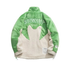 Sheep Fur Bomber Jacket