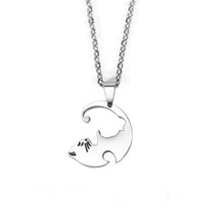 Cat Necklace For Couples