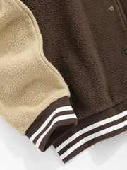 Embroidered Smile Face Jacket