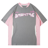 Casual Versatile Patchwork Loose T-Shirt