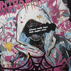 Y2K Spider Letter Printed T-Shirt