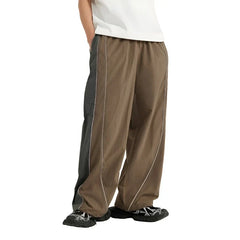 Retro Sportswear Wide-leg Pant