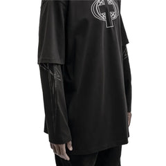 Y2k Cross Goth SC Sweater