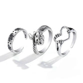 Vintage Soul 5-Piece Rings