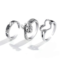Vintage Soul 5-Piece Rings