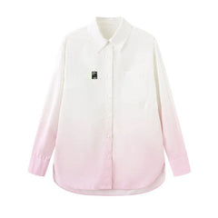 Casual Long-Sleeved Women's Shirt