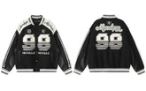 Maxdepy Baseball Leather Jacket