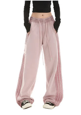 Y2k Baggy Sport Stripped Sweatpants
