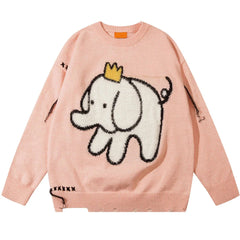Elephant King Kintted Sweater