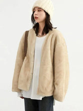Casual Loose Solid Women's Overcoat