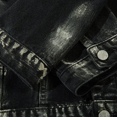 Splicing Color Mud Dyed Jacket