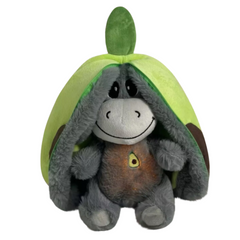 Donkey Zipper Ears Breathing Plushie