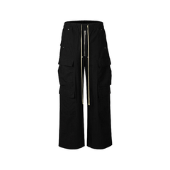 Unisex Wide-Leg Oversized Cargo Pants