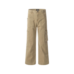Utility Straight-Leg Cargo Pants