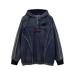 Vintage Loose Street Craft Hoodie