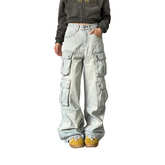 Y2K High-Waisted Women's Baggy Cargo