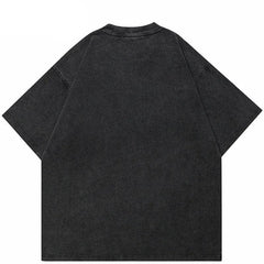 Aesthetic Art Graphic Washed T-Shirt