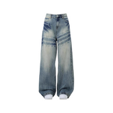 Aesthetic Blue Denim Jeans