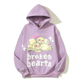 Retro Broken Hearts Hoodie