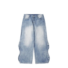 Baggy Wide Leg Boyfriend Jeans