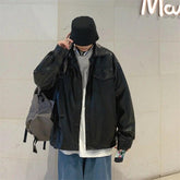 Black Faux Leather Jacket