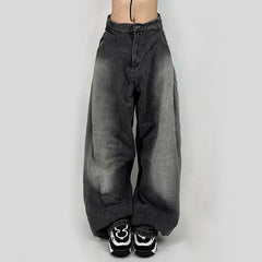 Black Women's Cargo Jeans