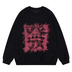 "BRNGDULUD" Print Oversized T-shirt