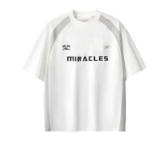 Y2K Stripped Oversized T-Shirt