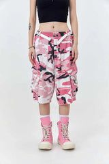 Camouflage Casual Cargo Shorts