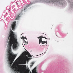 Cartoon Girl Letter Printed T-Shirts