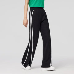 Casual Contrasted Color Wide Leg Pant