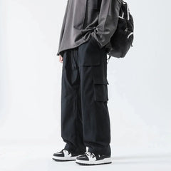 Casual Elastic Waist Cargo Pant