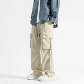 Casual Elastic Waist Cargo Pant
