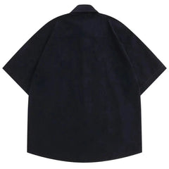 Casual Embroidery Floral Shirt