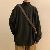 Casual Turtleneck T-Shirt