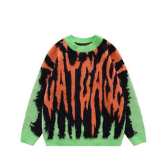 Characters Graffiti Crewneck Sweater