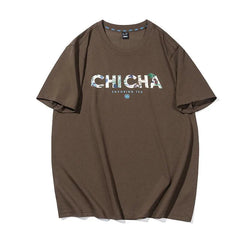 CHICHA Basic Round Neck T-Shirt