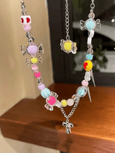 Colorful Sugar Bead Pendant Necklace - HouseofHalley