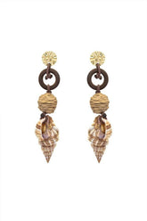 Conch Shell Drop Earrings - HouseofHalley