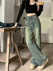 Y2k Wide Leg Women's Jeans