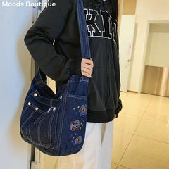 Denim Tote Bag